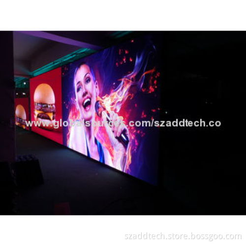 Front Serviced Indoor LED Display Sign, Installed for Stage Background Use